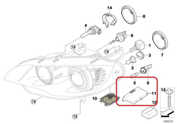 GENUINE Xenon Headlight Headlamp Ballast Control Unit ECU Module For Mercedes G-class Sprinter - Image 4