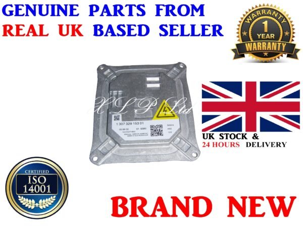 GENUINE Xenon Headlight Headlamp Ballast Control Unit ECU Module For BMW