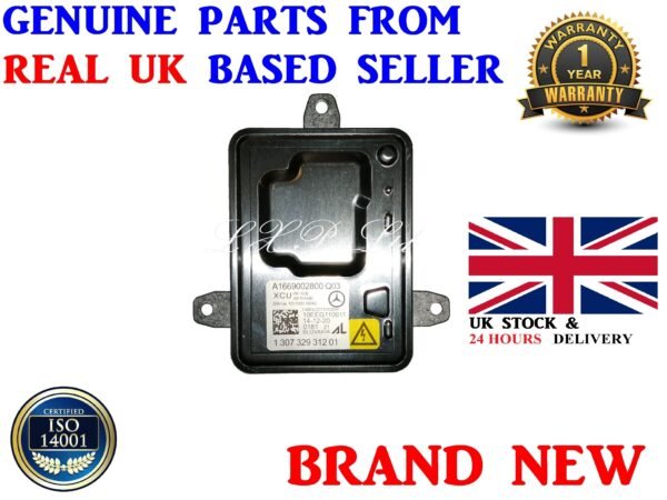 GENUINE Xenon Headlight Headlamp Ballast Control Unit ECU Module For Mercedes