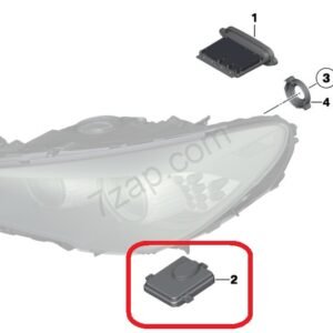 Alternative view of GENUINE Xenon Headlight Headlamp Ballast Control Unit ECU Module For BMW 1 2 3 5 7 Series X1 Z4